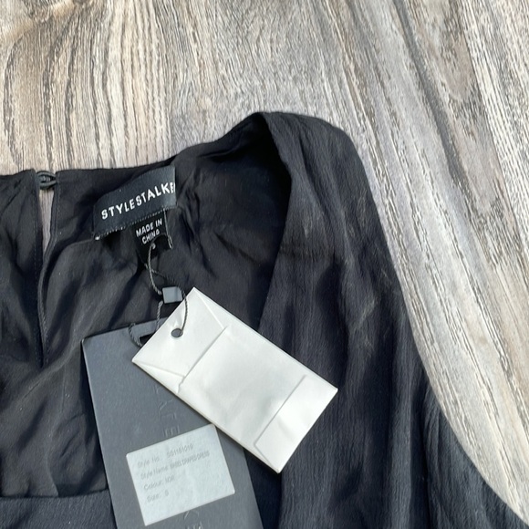 NWT Stylestalker Black Mabel Drakes Dress, size small - Picture 7 of 12